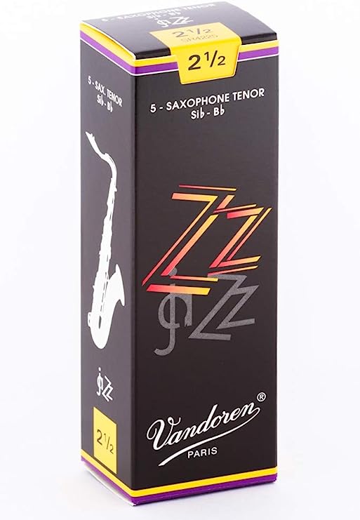 Vandoren ZZ Tenor Saxophone Reeds; Box of 5