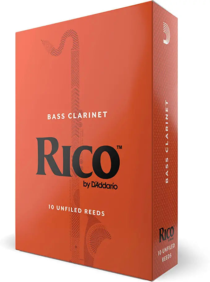 Rico Bass Clarinet Reeds - 2.5 (10-Pack)