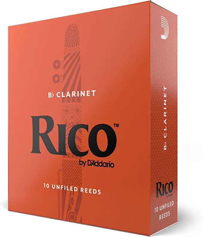 Rico Bb Clarinet Reeds - 2.5 (10-Pack)