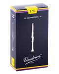 Vandoren Traditional Bb Clarinet Reeds - 1.5 (10-Pack)