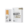 D'Addario Organics Select Jazz Filed Alto Saxophone Reeds - 3 Medium (10-pack)