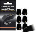 Vandoren Mouthpiece Cushions - Black Thick (6-pack)