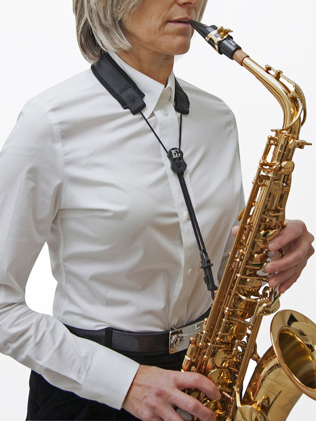 BG S80SH Nylon Saxophone Neck Strap with Snap Hook