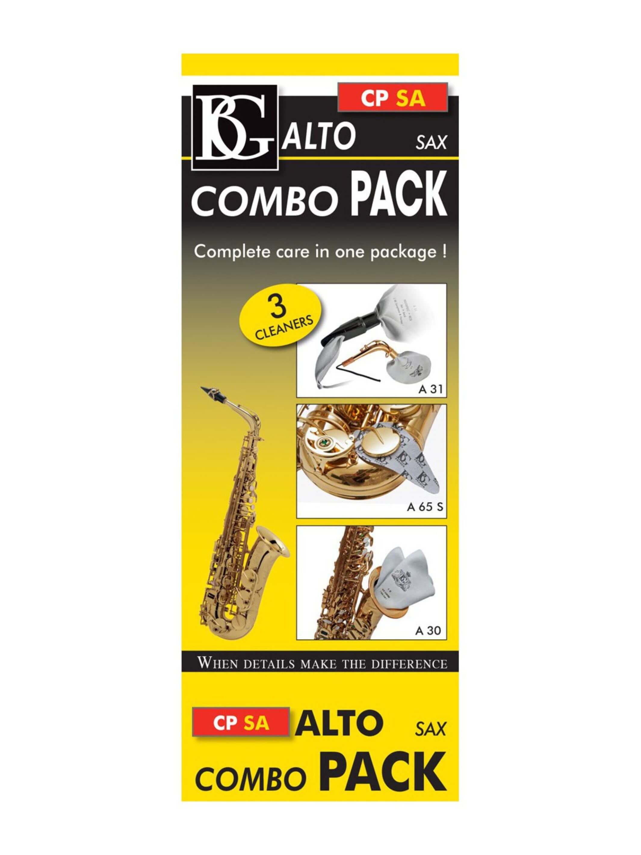 BG Alto Saxophone Cleaning Swab Set