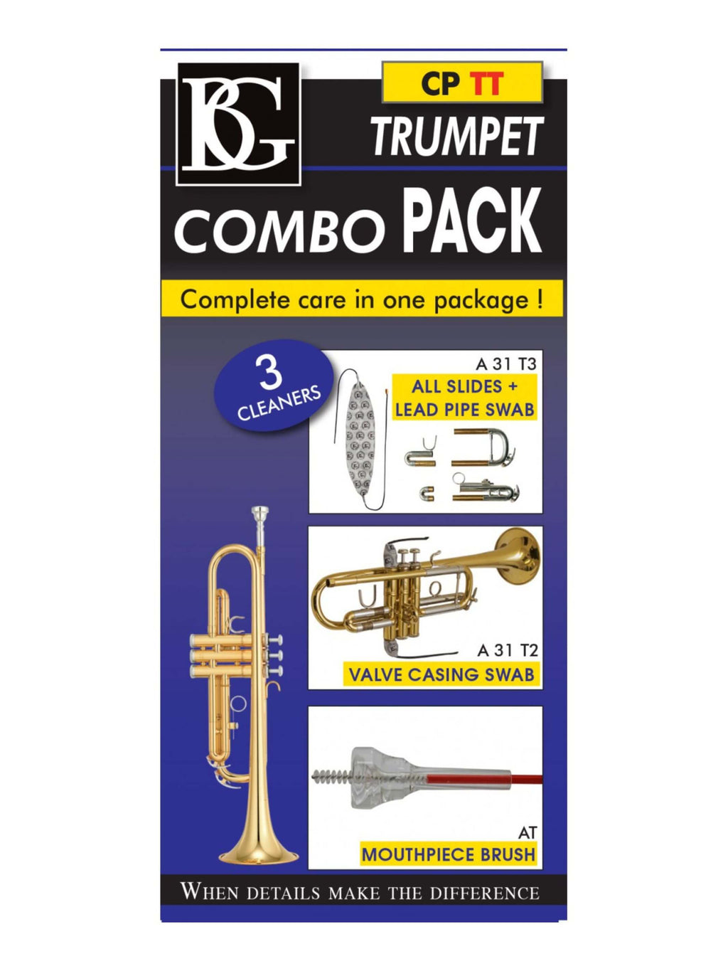 BG Trumpet Cleaning Swab Set