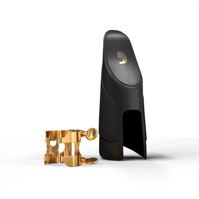 D'Addario H-Ligature & Cap - Baritone Saxophone (Gold)
